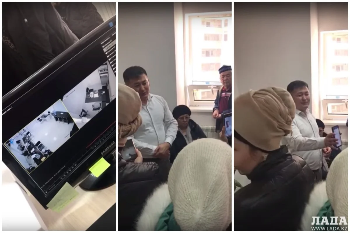 Коллаж из скриншотов видеоматериала