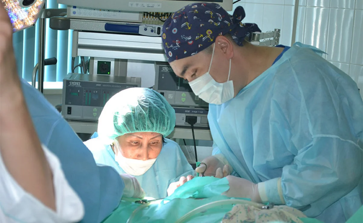 В операционной. Фото предоставлено пресс-службой управления