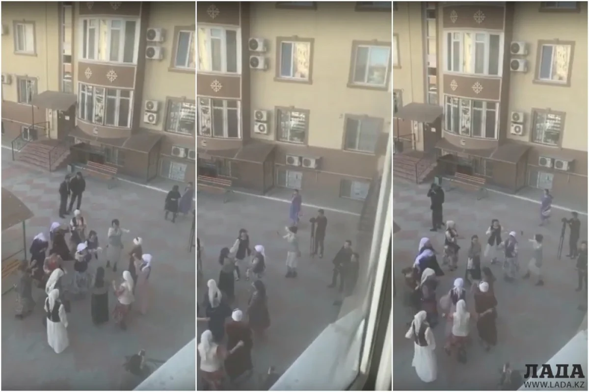 Коллаж из скриншотов видеоматериала