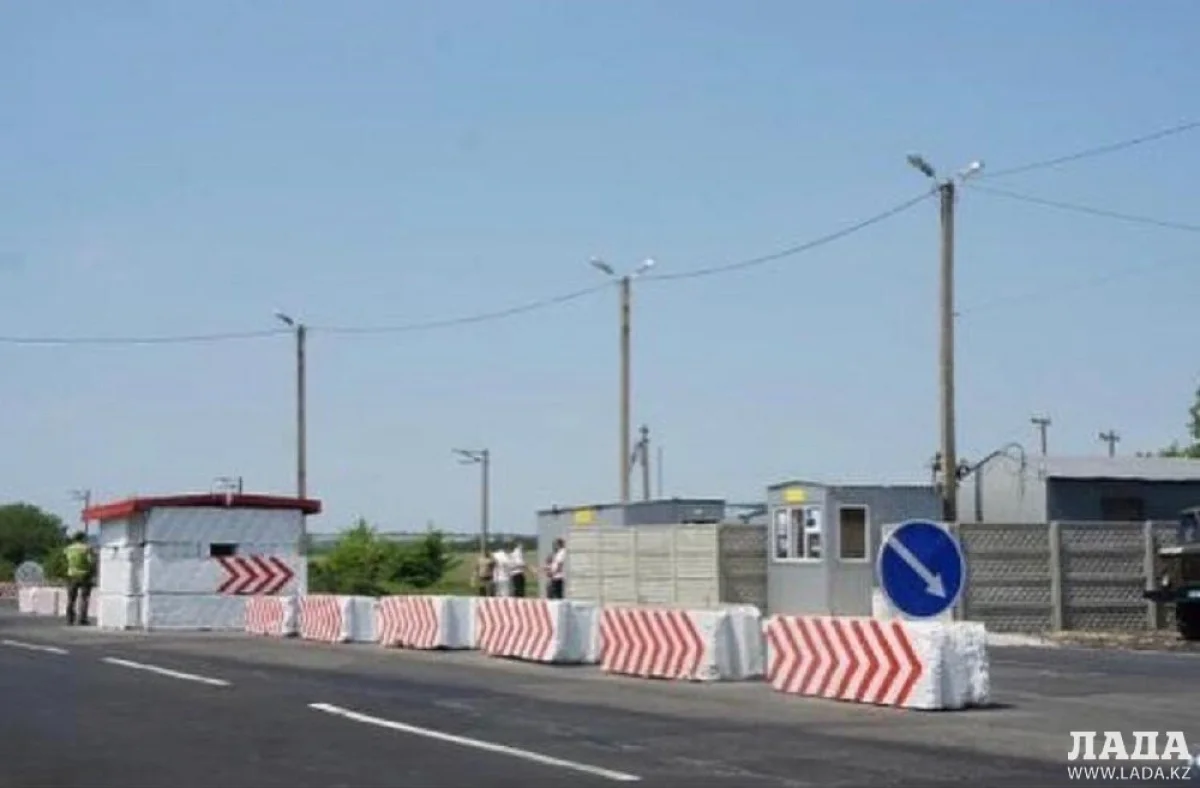 Блокпост в Мангистау