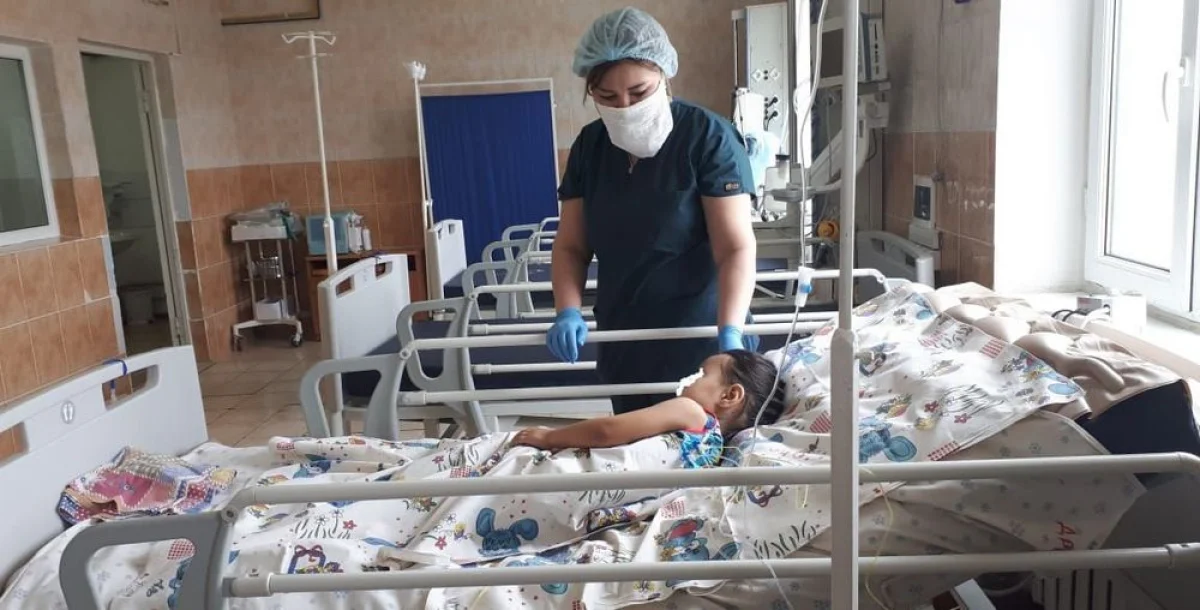 Дети перед транспортировкой. Фото пресс-службы