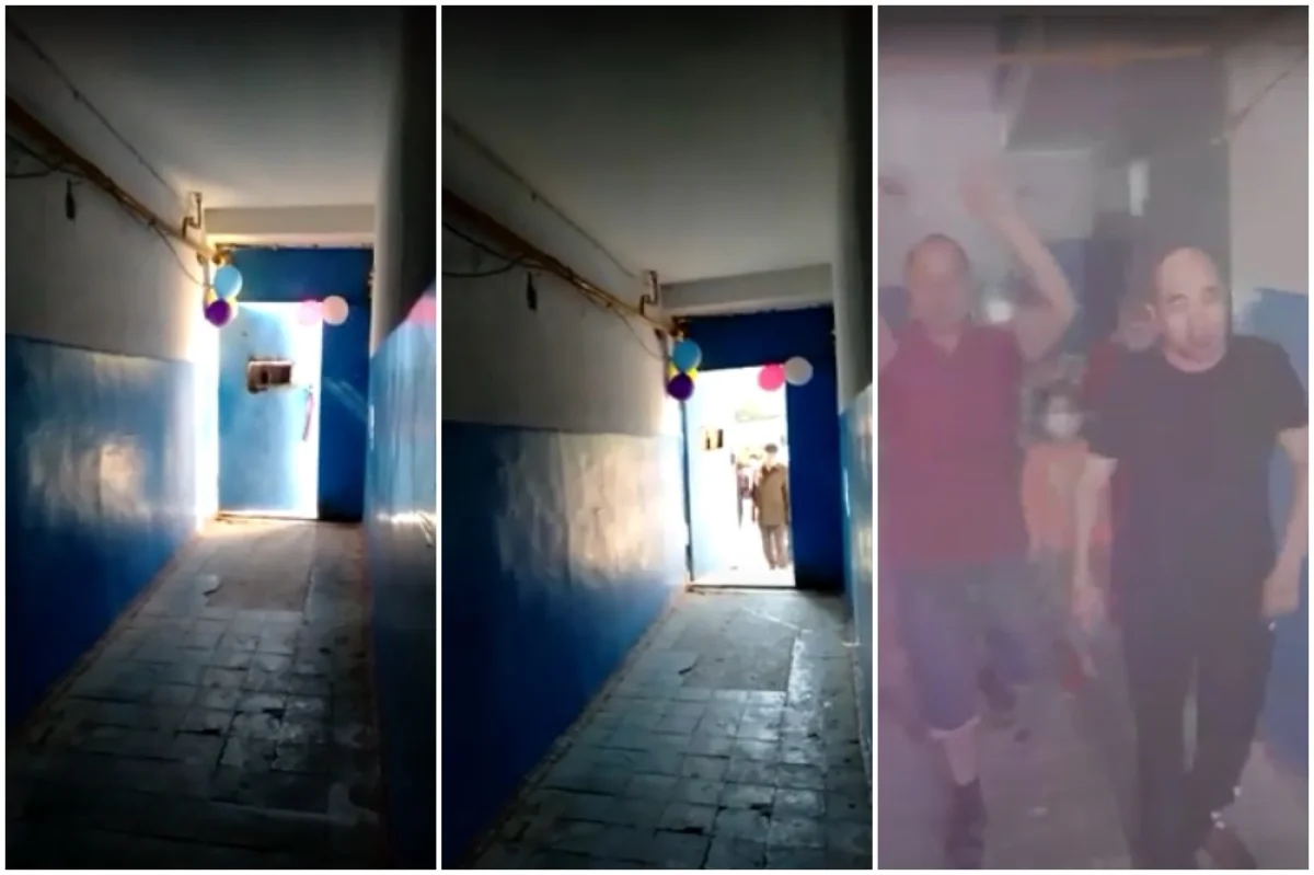 Коллаж из скриншотов видеоматериала