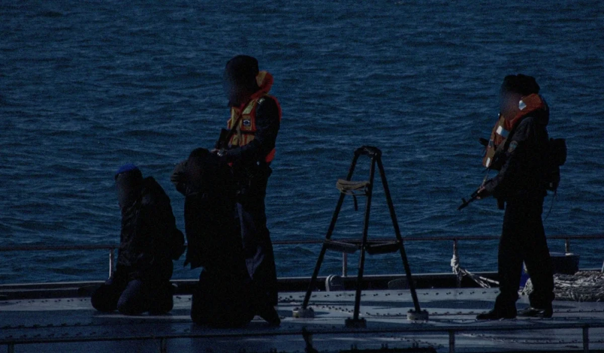 Фото задержания браконьеров КНБ РК