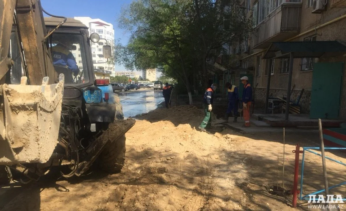 Фото предоставлено ГКП «Каспий жылу, су арнасы»