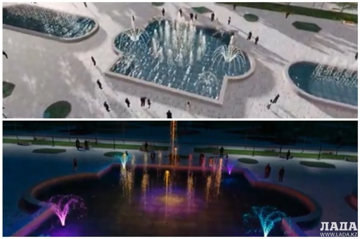 Коллаж из изображений эскизного проекта. Изображения предоставлены пресс-службой акима Жанаозена.