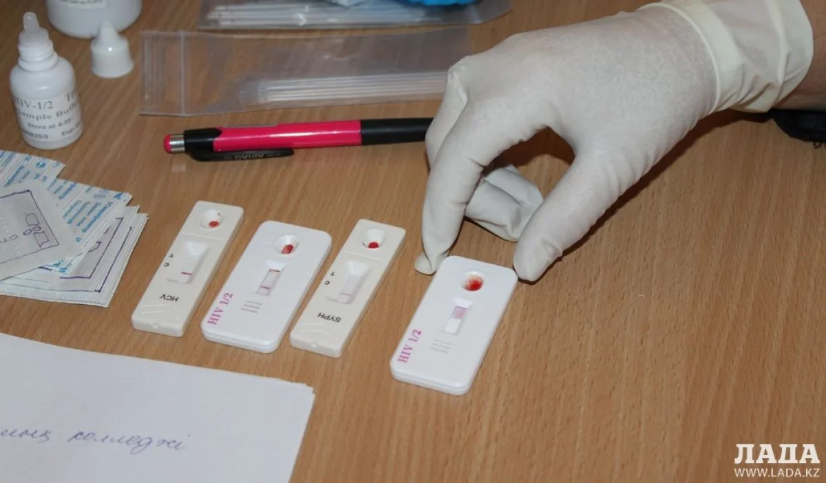 Проведение экспресс-анализа. Фото автора