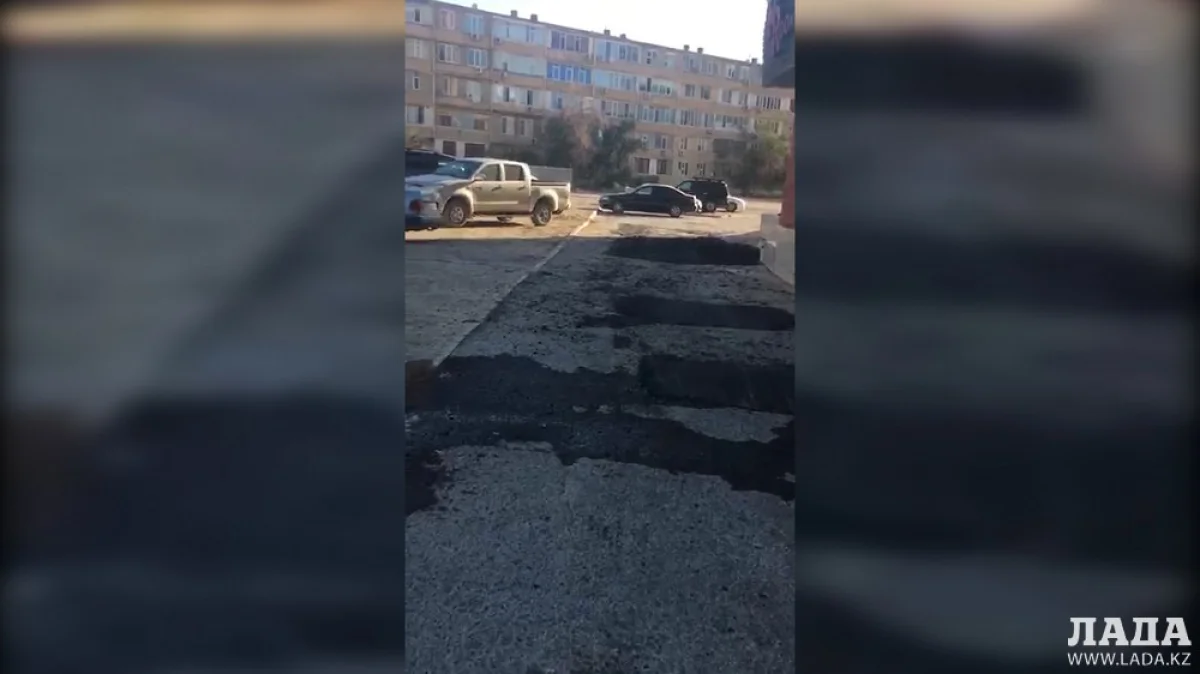 Ремонт дорожного покрытия в Актау