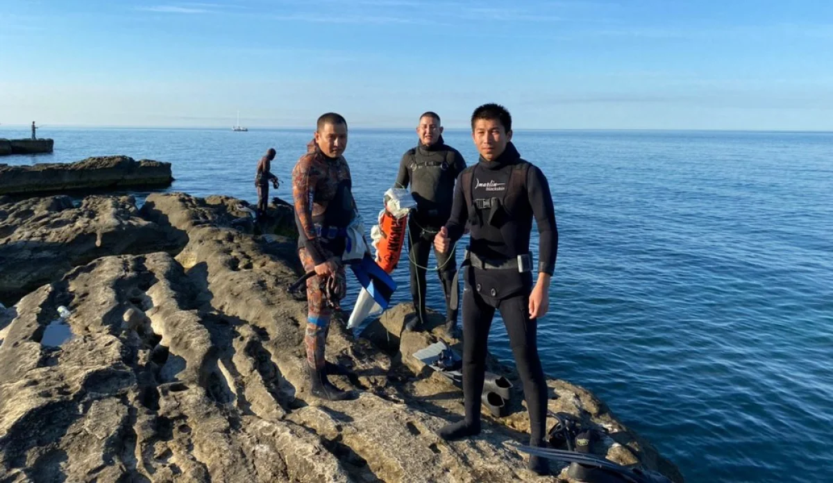 Подводный субботник. Фото предоставил Шамиль Бисенкул