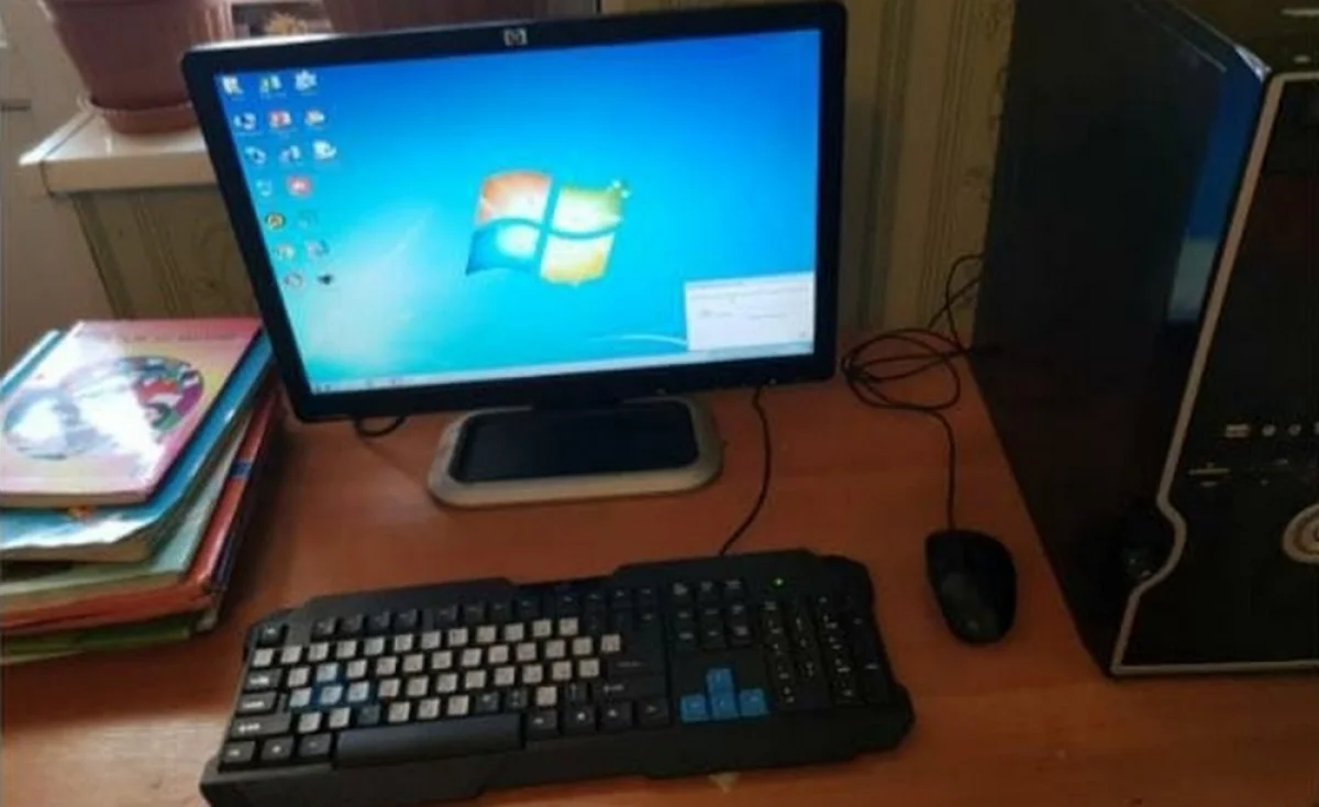 Предоставленный компьютер первокласснику