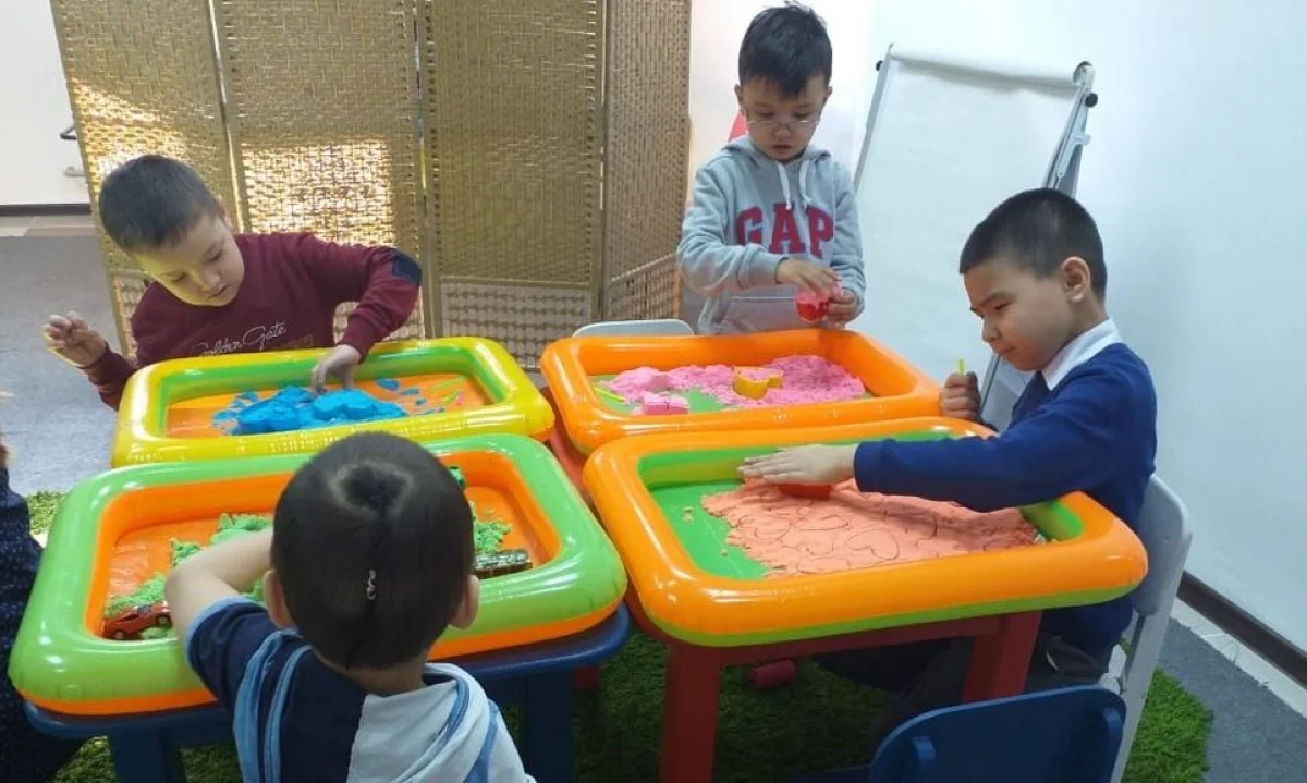 Занятия в центре. Фото авторов проекта