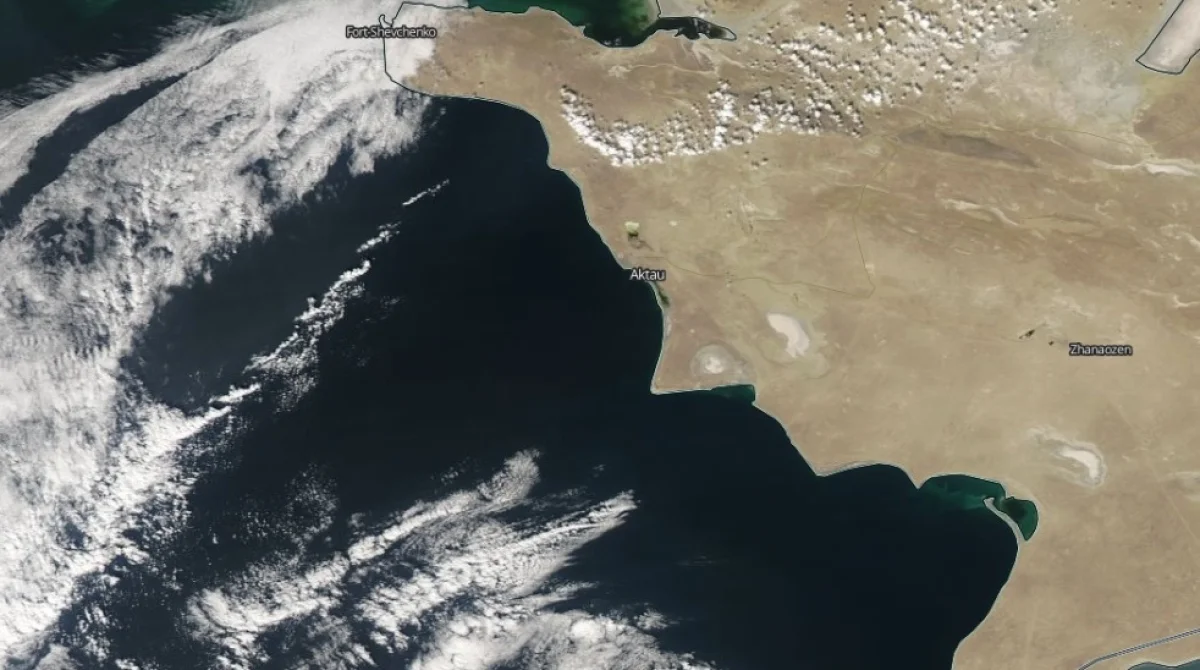 Скриншот WORLDVIEW NASA