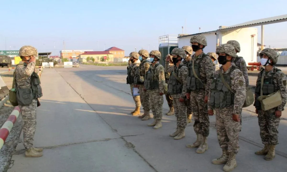 Фото предоставил пресс-секретарь атырауского гарнизона, капитан Рустем Игисинов