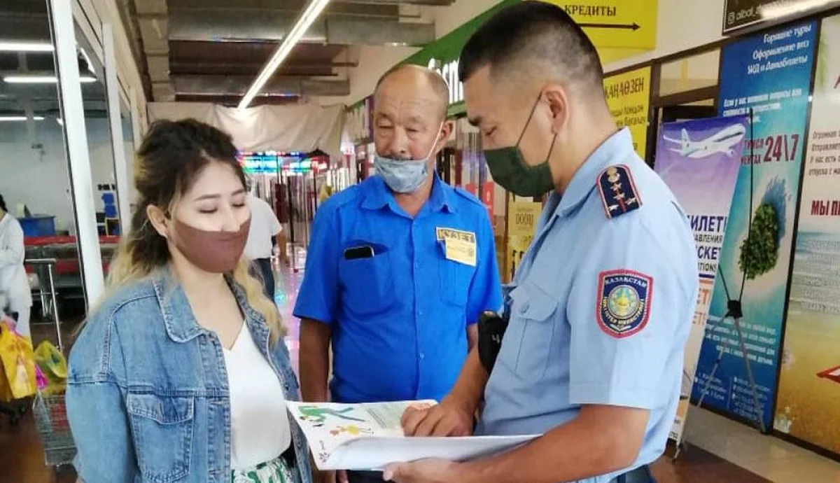 Фото предоставила пресс-служба департамента полиции Мангистауской области