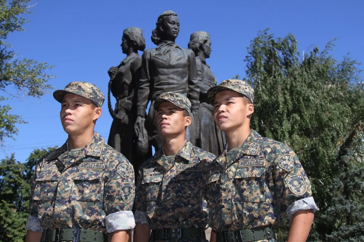 Фото предоставлено пресс-службой РгК «Батыс» Нацгвардии РК. Автор фото: Талант Кусаин