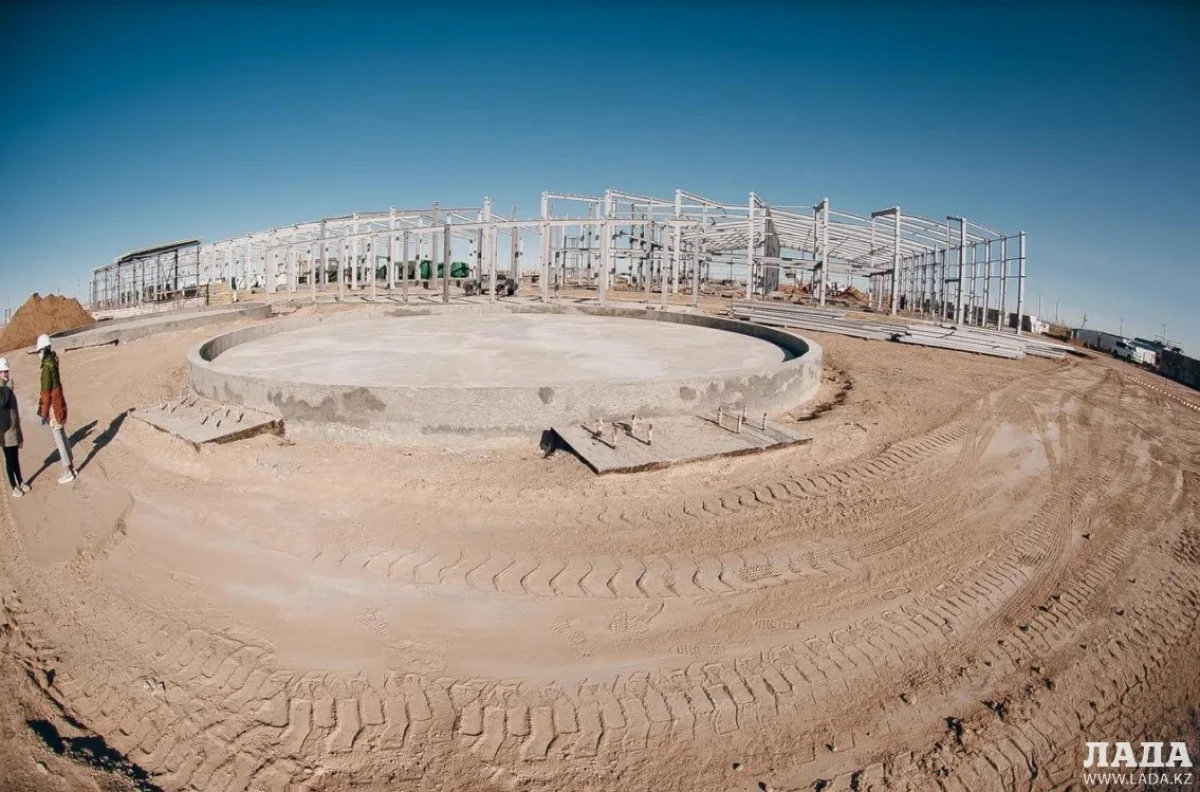 Опреснительный завод на Каражанбасе