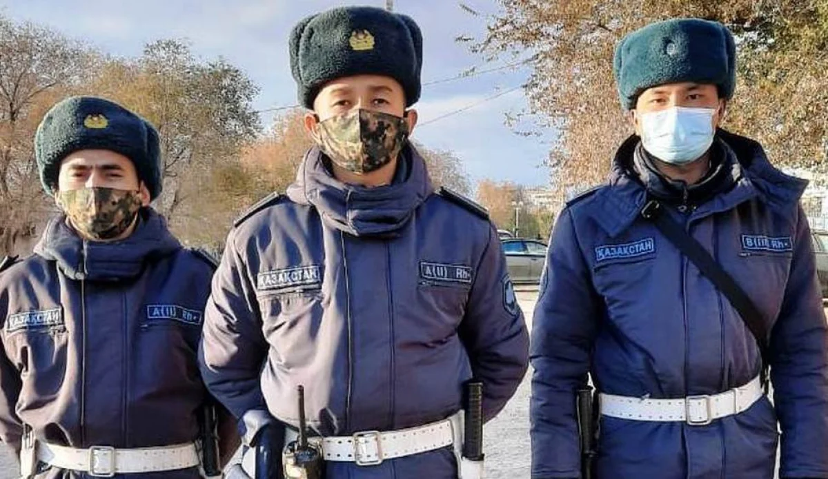 Фото предоставила пресс-служба РгК «Батыс» Национальной гвардии РК