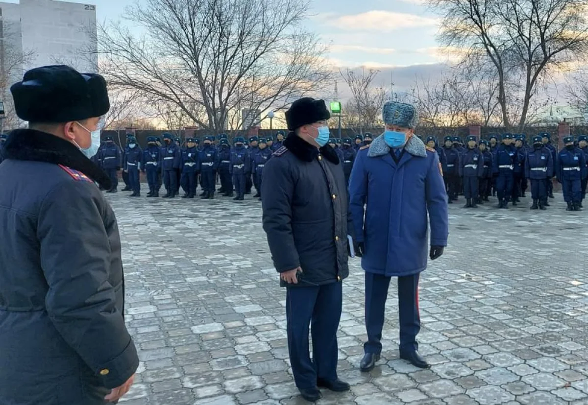 Фото предоставила пресс-служба департамента полиции Мангистауской области