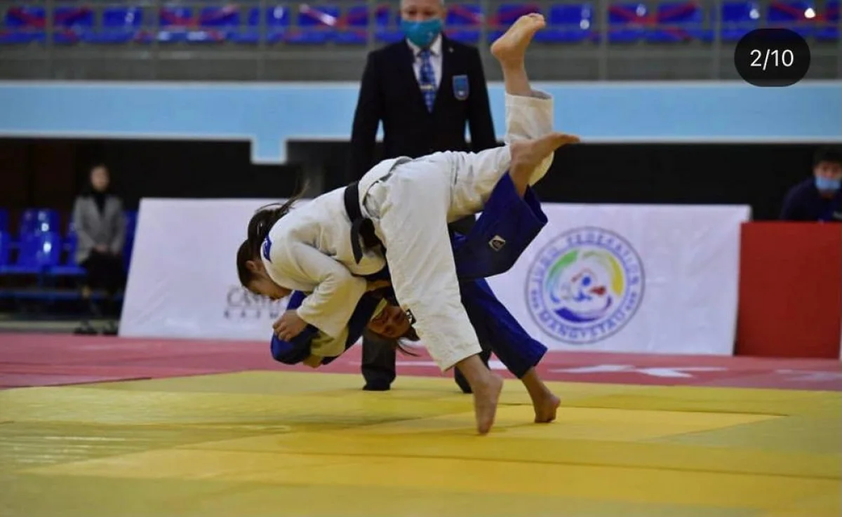 Борьба за победу. Фото предоставлено федерацией дзюдо области