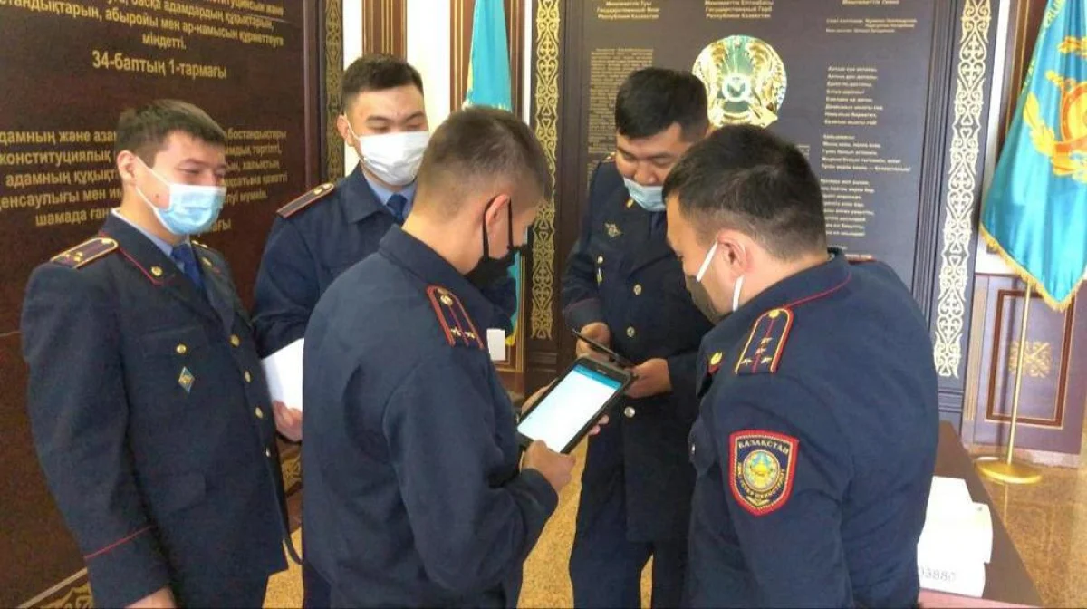 Фото предоставила пресс-служба департамента полиции Мангистауской области