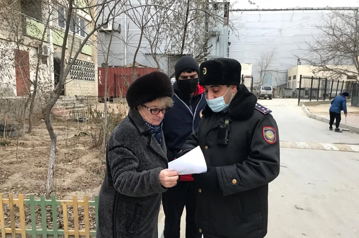Фото предоставлено пресс-службой департамента полиции Мангистауской области