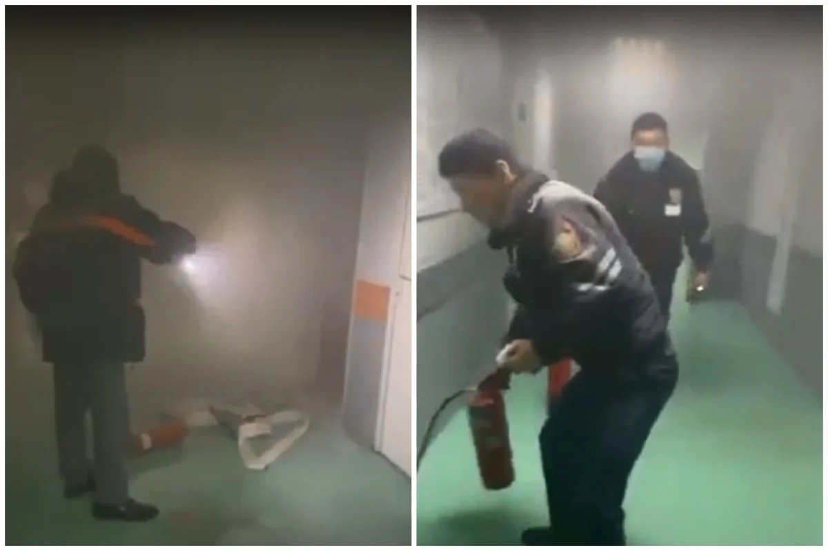 Коллаж из кадров видеоматериала