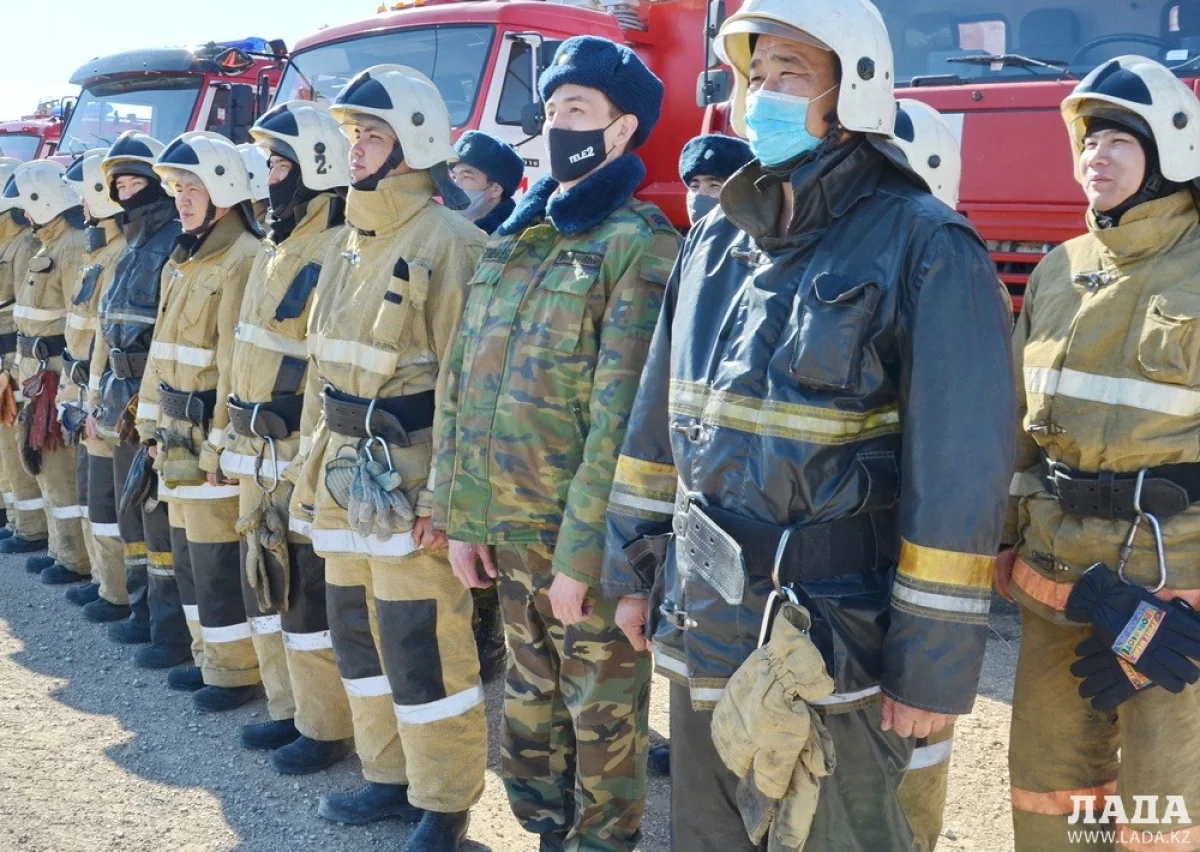 Фото пресс-службы ГУ «Служба пожаротушения и аварийно-спасательных работ Департамента  ЧС