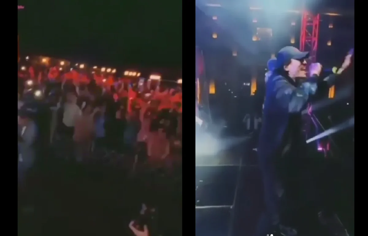 Коллаж из кадров видеоматериала