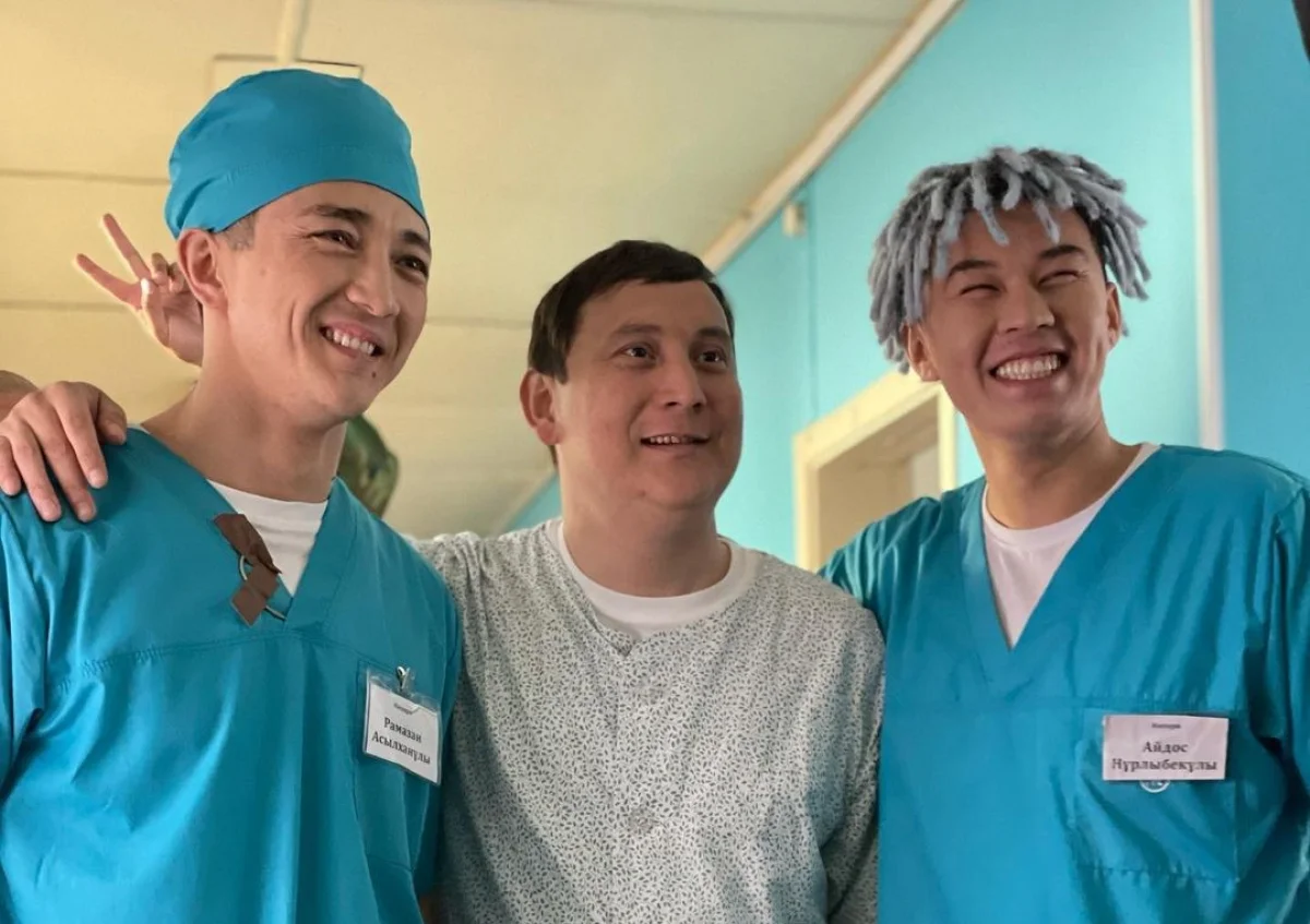 Съемки фильма «Хотя бы в кино». Фото brod.kz