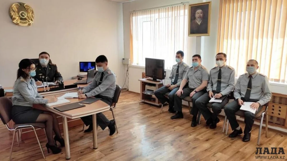 Фото пресс-службы западного регионального военно-следственного управления МВД РК