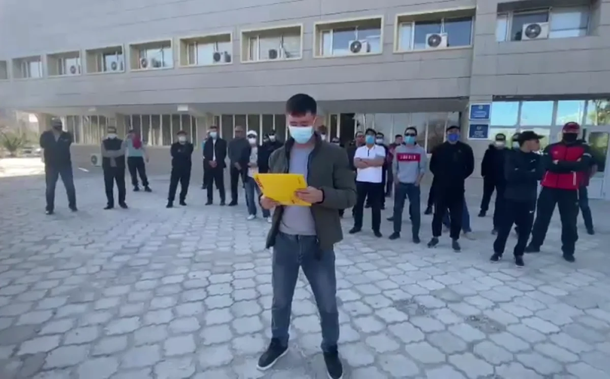 Кадр из видеоматериала