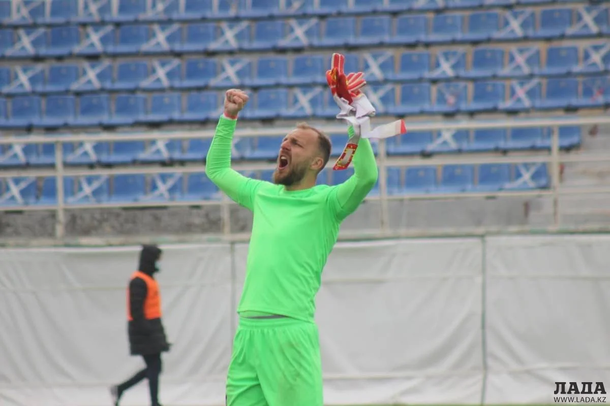 Марко Милошевич - вратарь «Каспия». Фото предоставил участник турнира