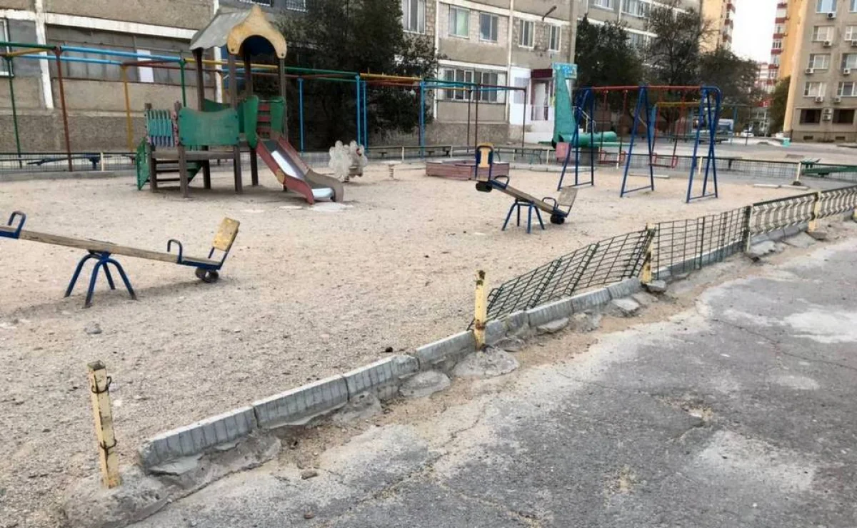 Состояние детских площадок