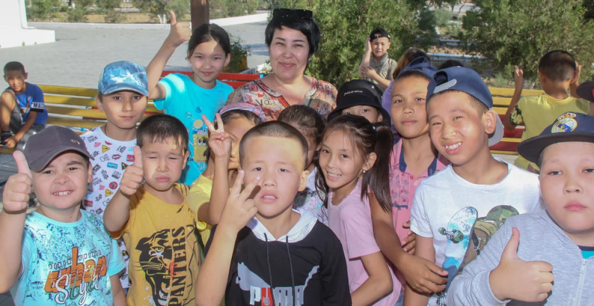 На открытиии лагеря. Фото предоставлено организаторами