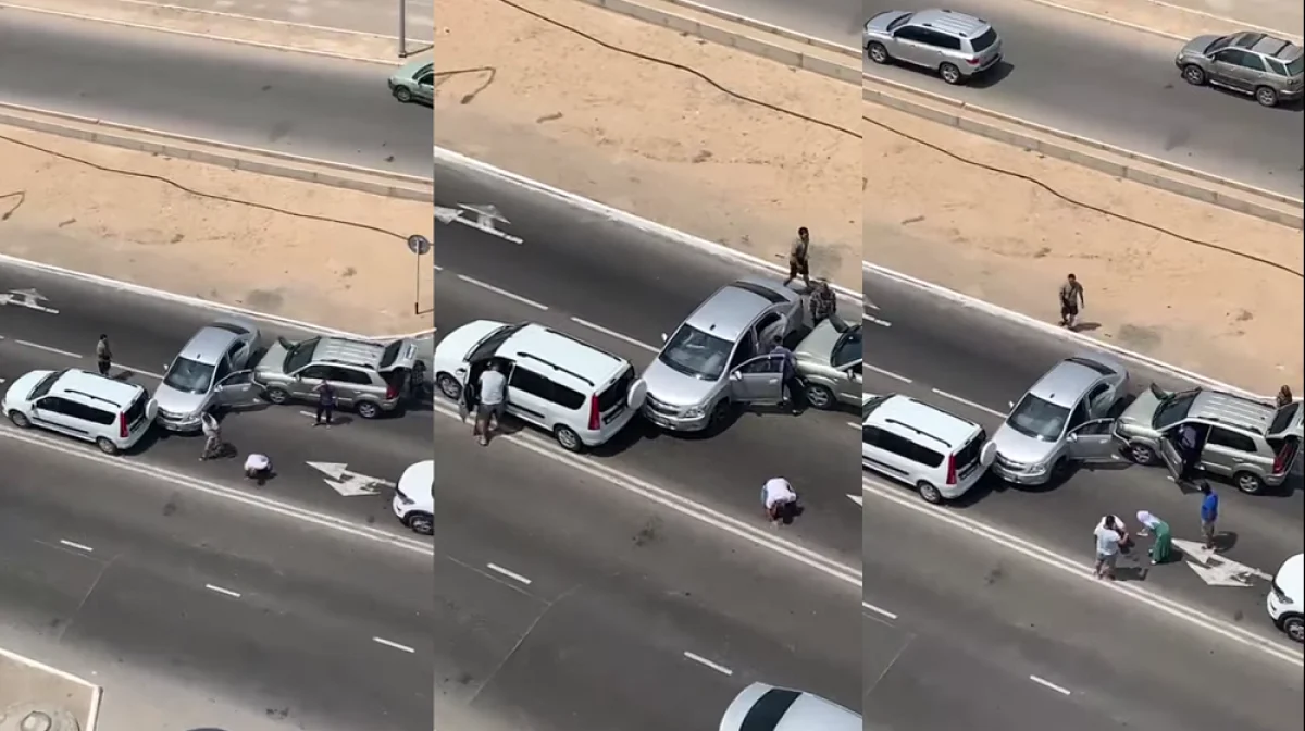 Коллаж из кадров видеоматериала