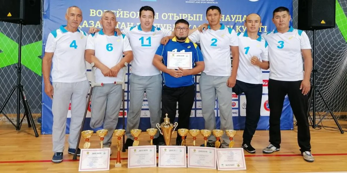 Команда Мангистау. Фото предоставлено Н.Кулушовым