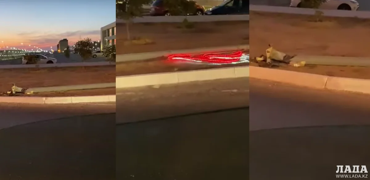 Коллаж из кадров видеоматериала