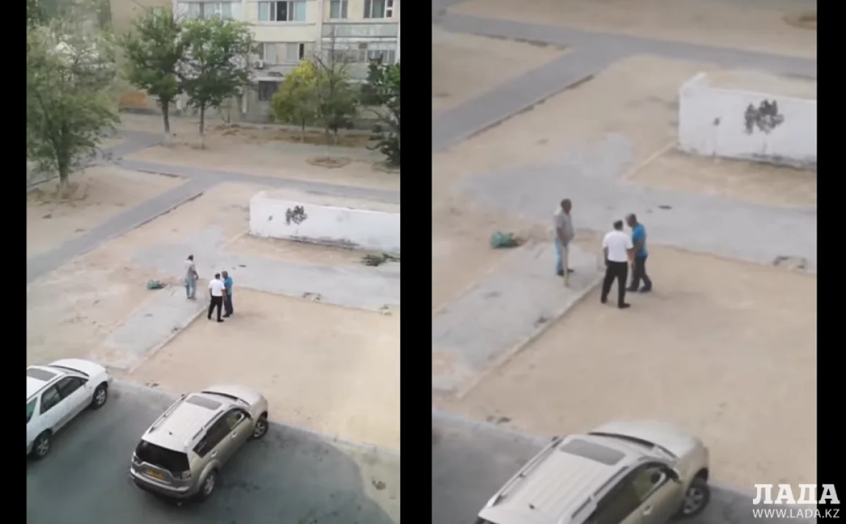 Коллаж из кадров видеоматериала