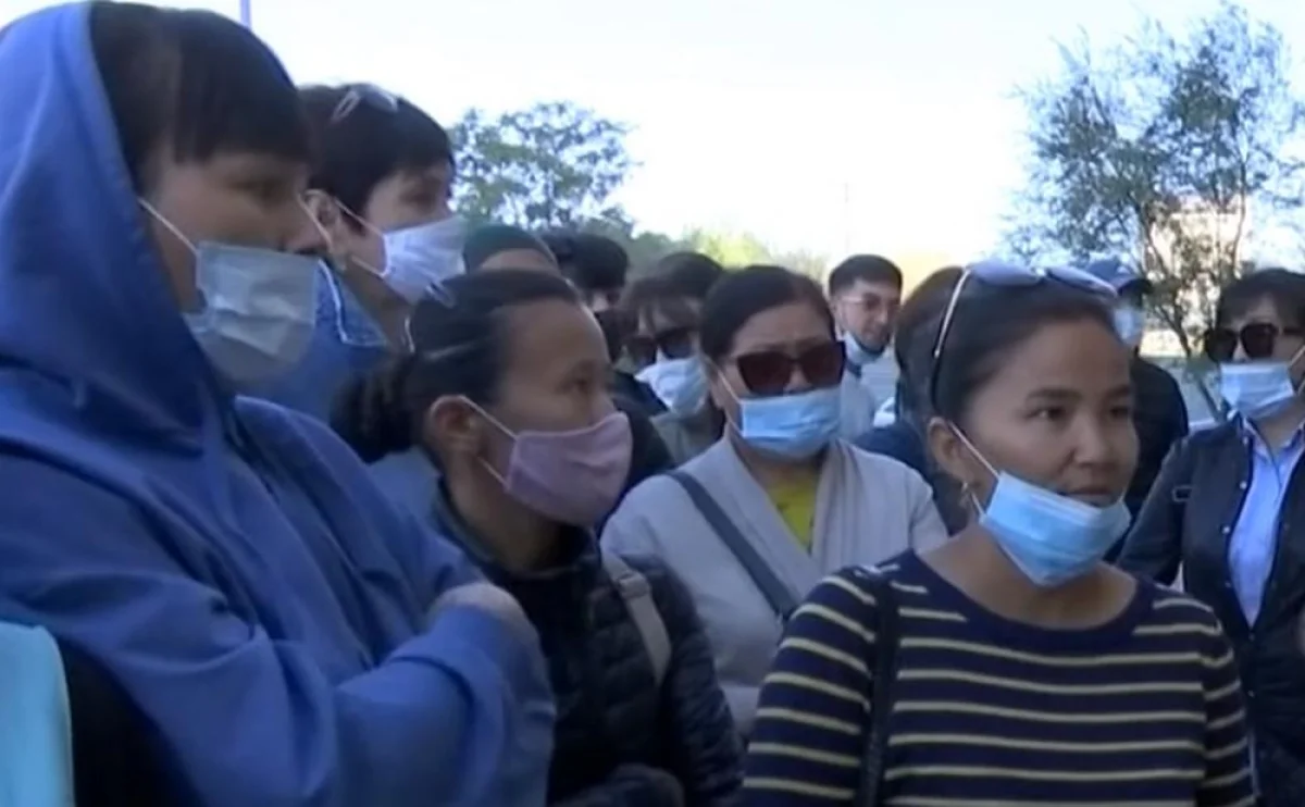 Работники ТОО «AllianceEnergoSnab-Актау»