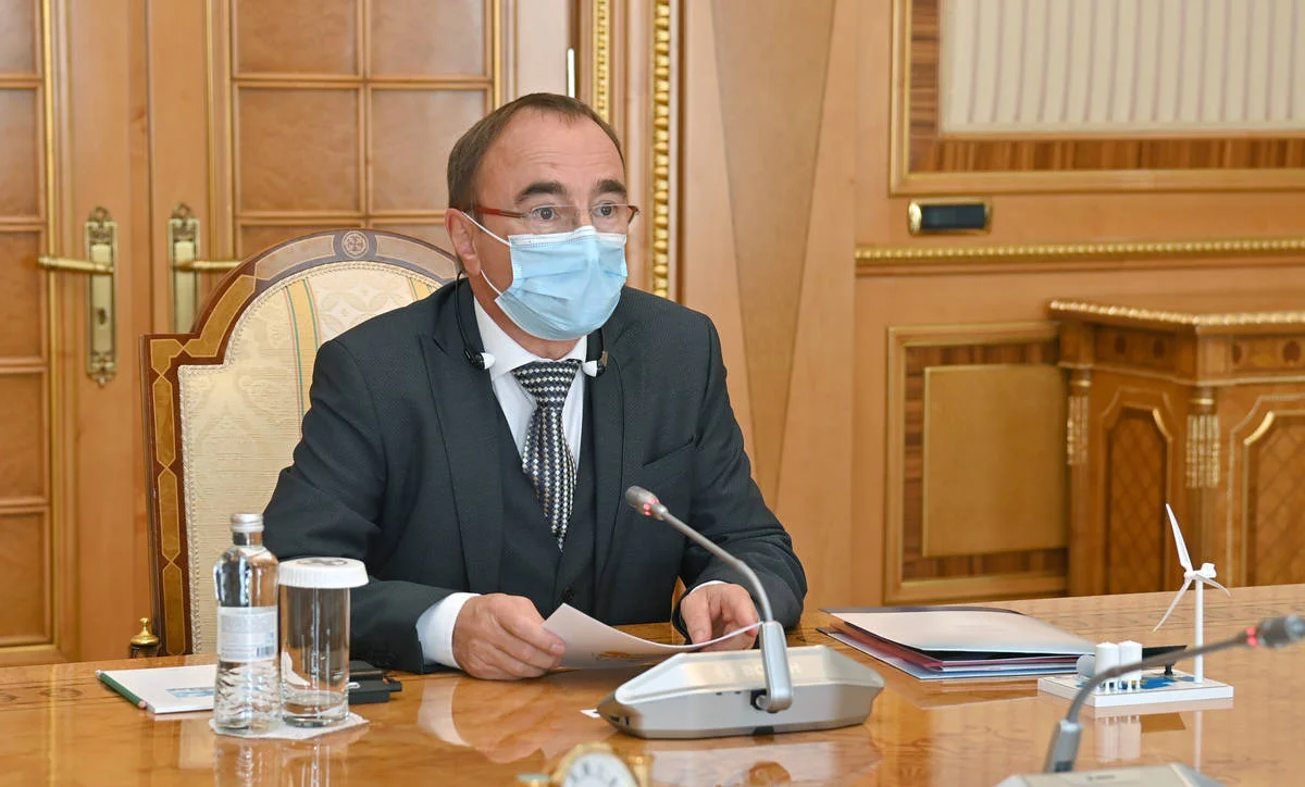 Вольфганг Кропп. Фото с сайта Akorda.kz