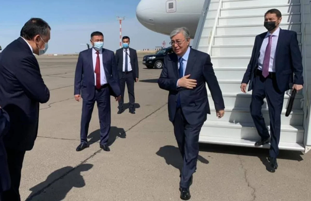 Фото предоставил пресс-секретарь президента страны Берик Уали