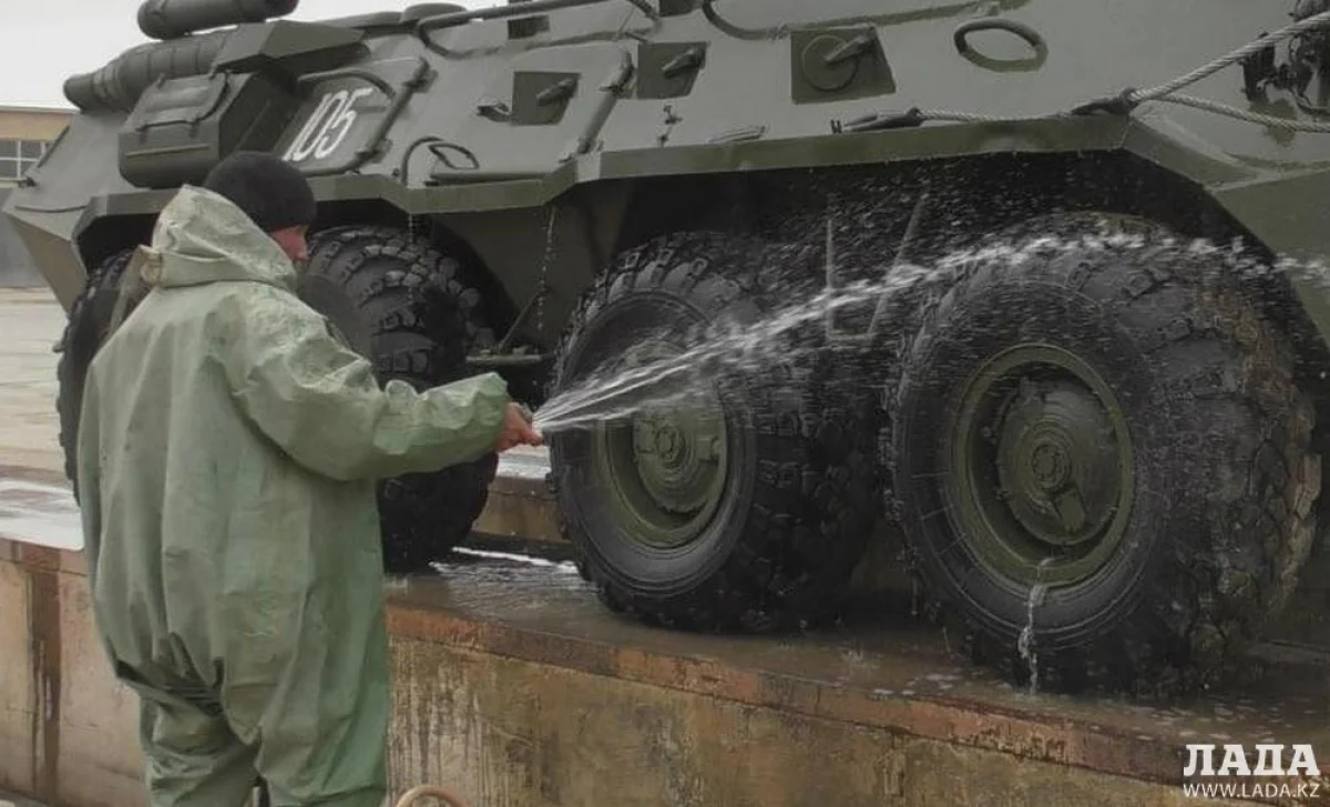 Фото Актауского гарнизона