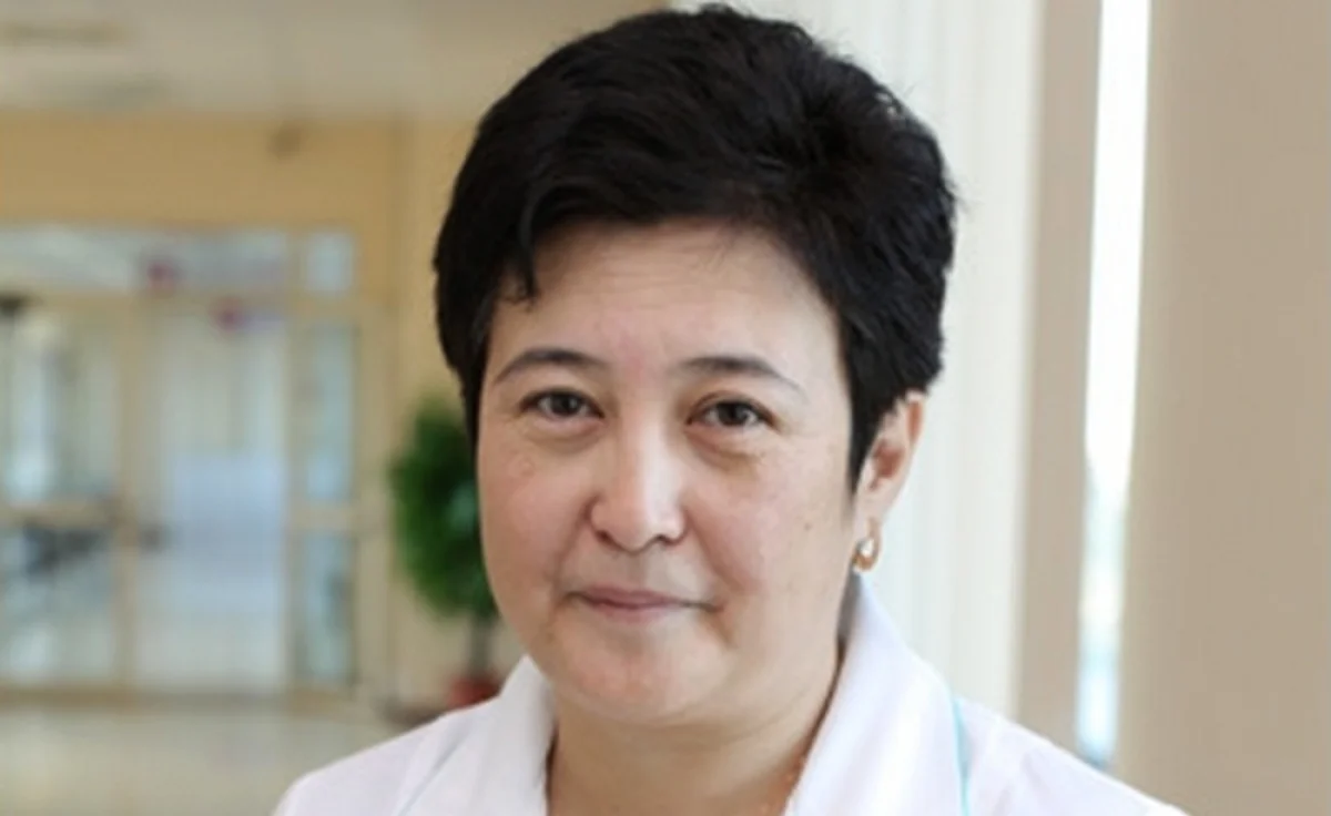 Врач-ревматолог корпоративного фонда «UMC» Рысгуль Айтжанова. Фото из доступных источников