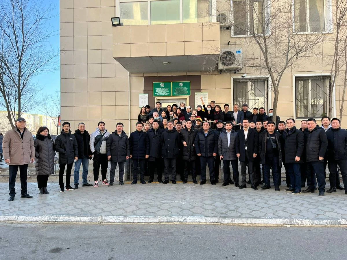 Фото со встречи работников с руководством корпорации