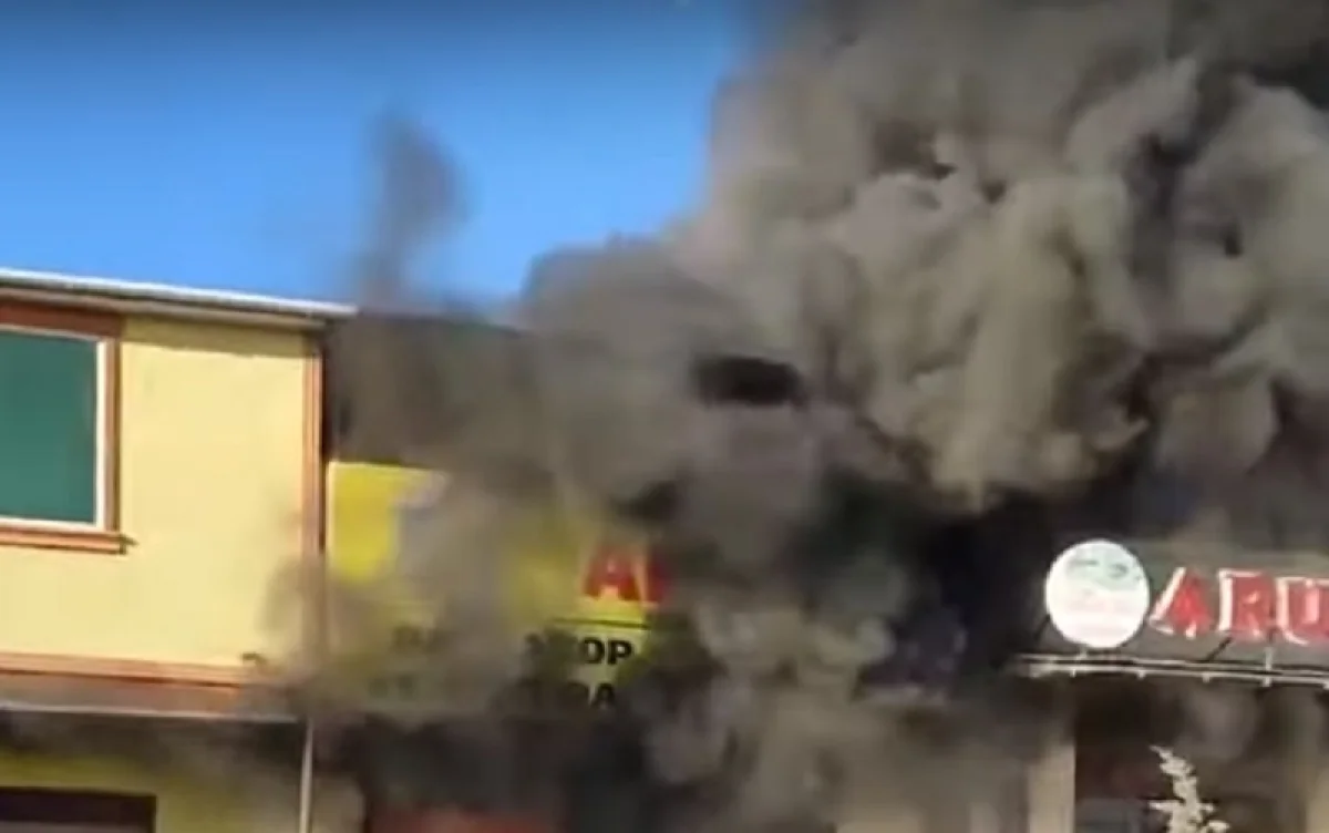 Кадр видео. Фото предоставило управление по чрезвычайным ситуациям в Актау