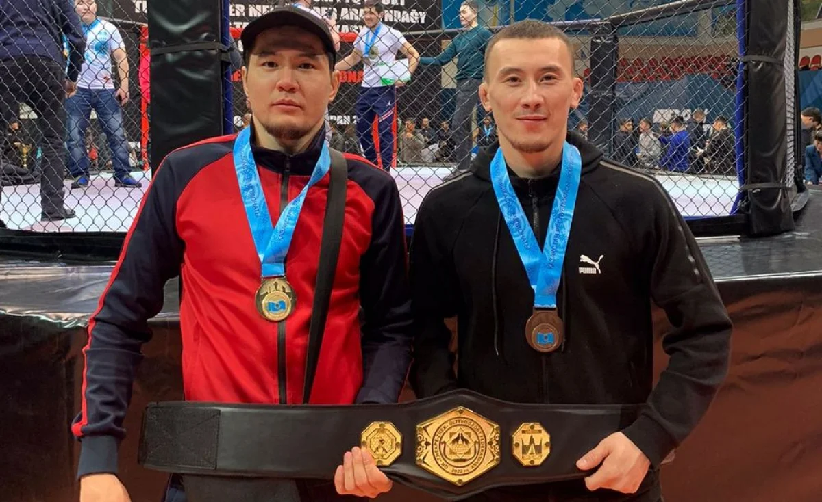 Серикбай Ходжабаев и Айтбек Балманов. Фото предоставили спортсмены