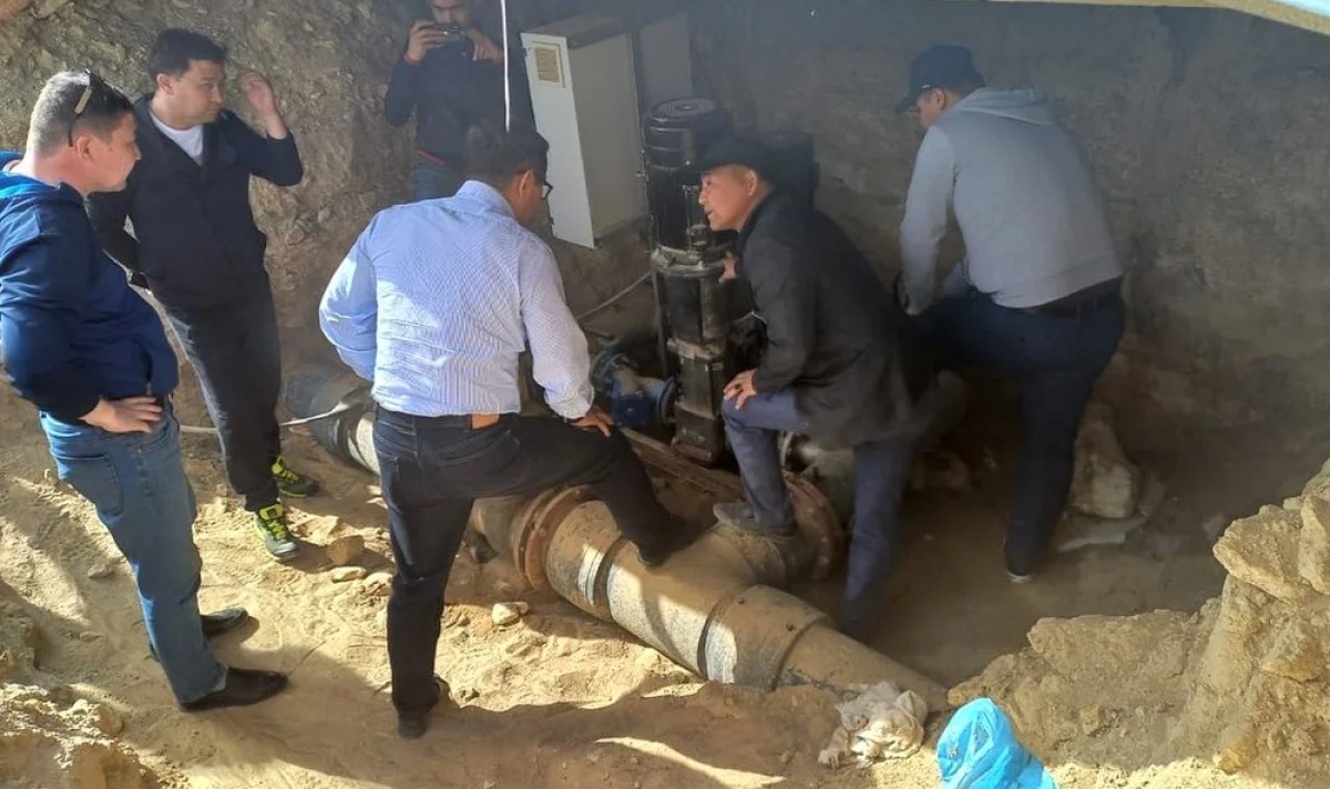 Чиновники с рабочим визитом посетили Мунайлинский район