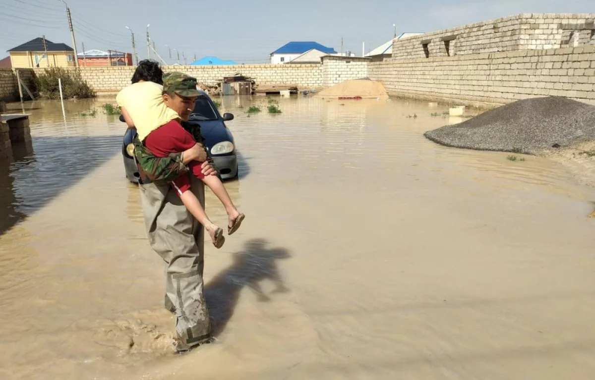 Фото предоставили в ДЧС Мангистауской области