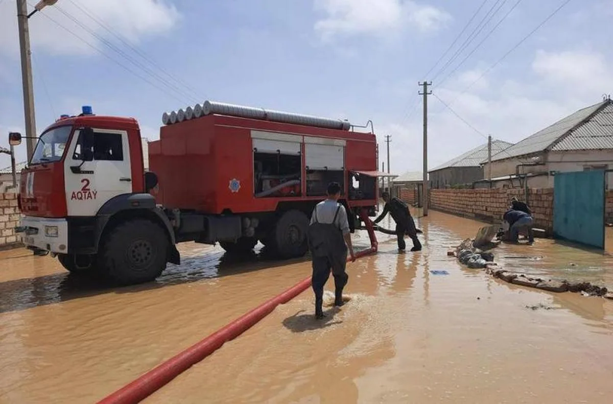 Фото предоставили в ДЧС Мангистауской области