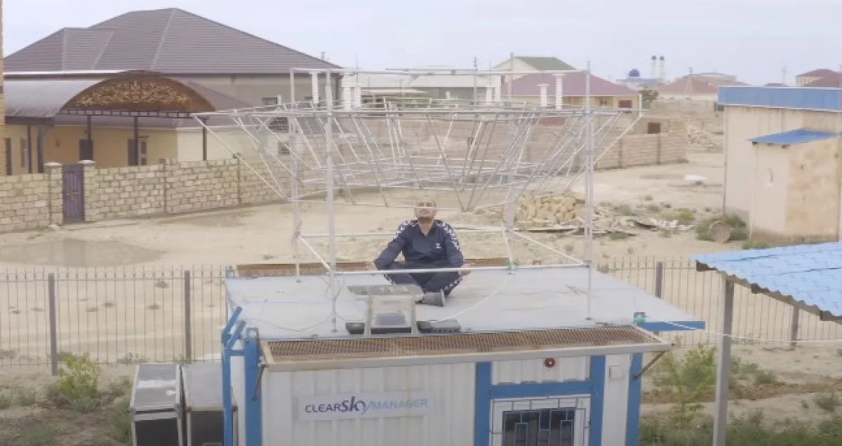 Установки по вызову дождя, расположенные в Мангистау