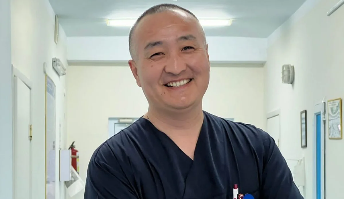 Фото ЦОК Мангистауской области. На фото Ернур Ордабаев